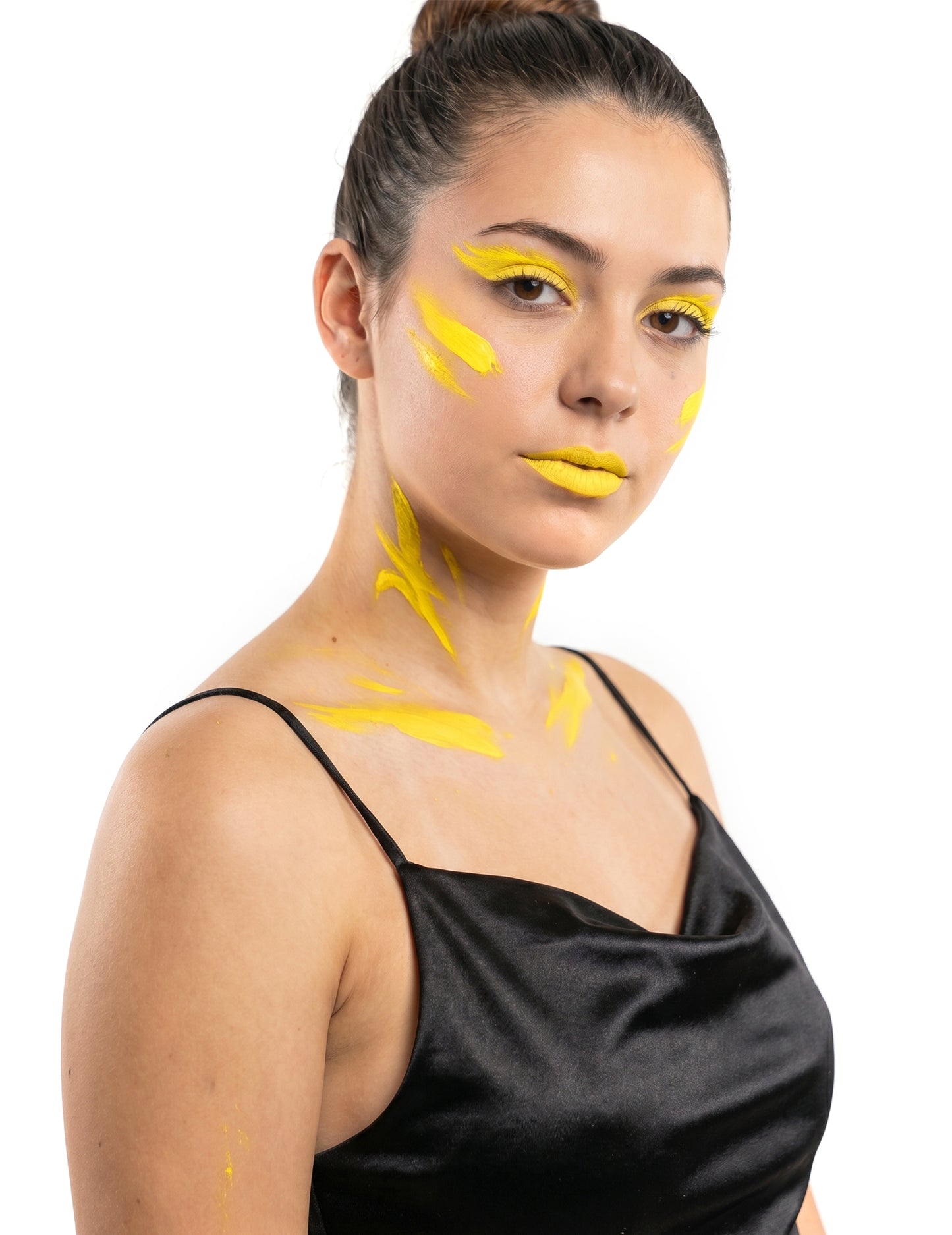 Neónovo žltý fluorescenčný make-up 7,8 g 