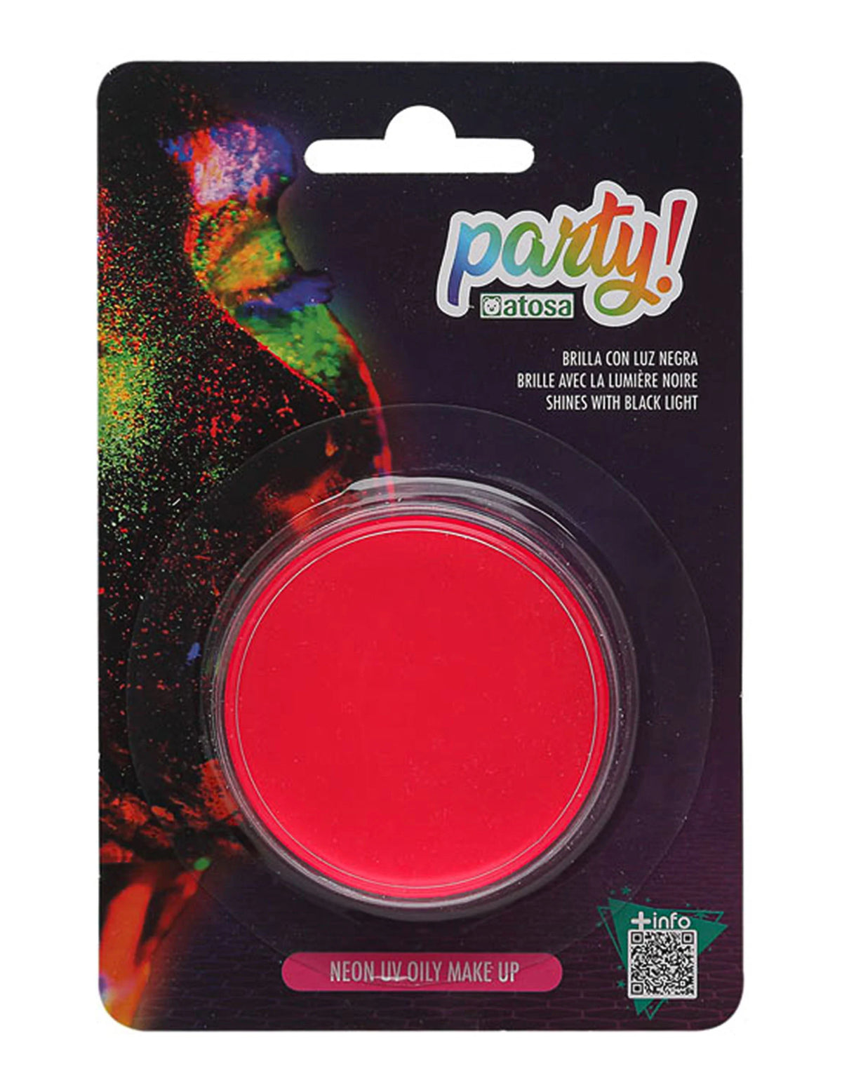 Neónový ružový fluorescenčný make-up 7,8 g 