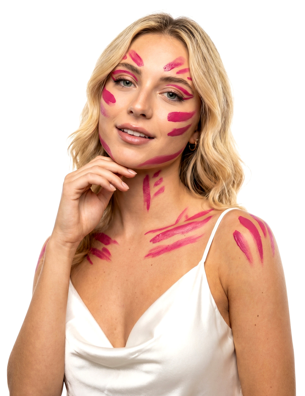 Neónový ružový fluorescenčný make-up 7,8 g 