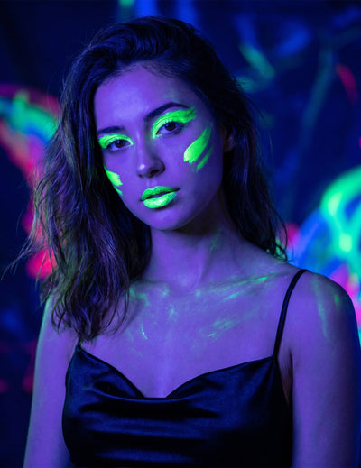 Fluo zelený neónový make -up 7,8 g