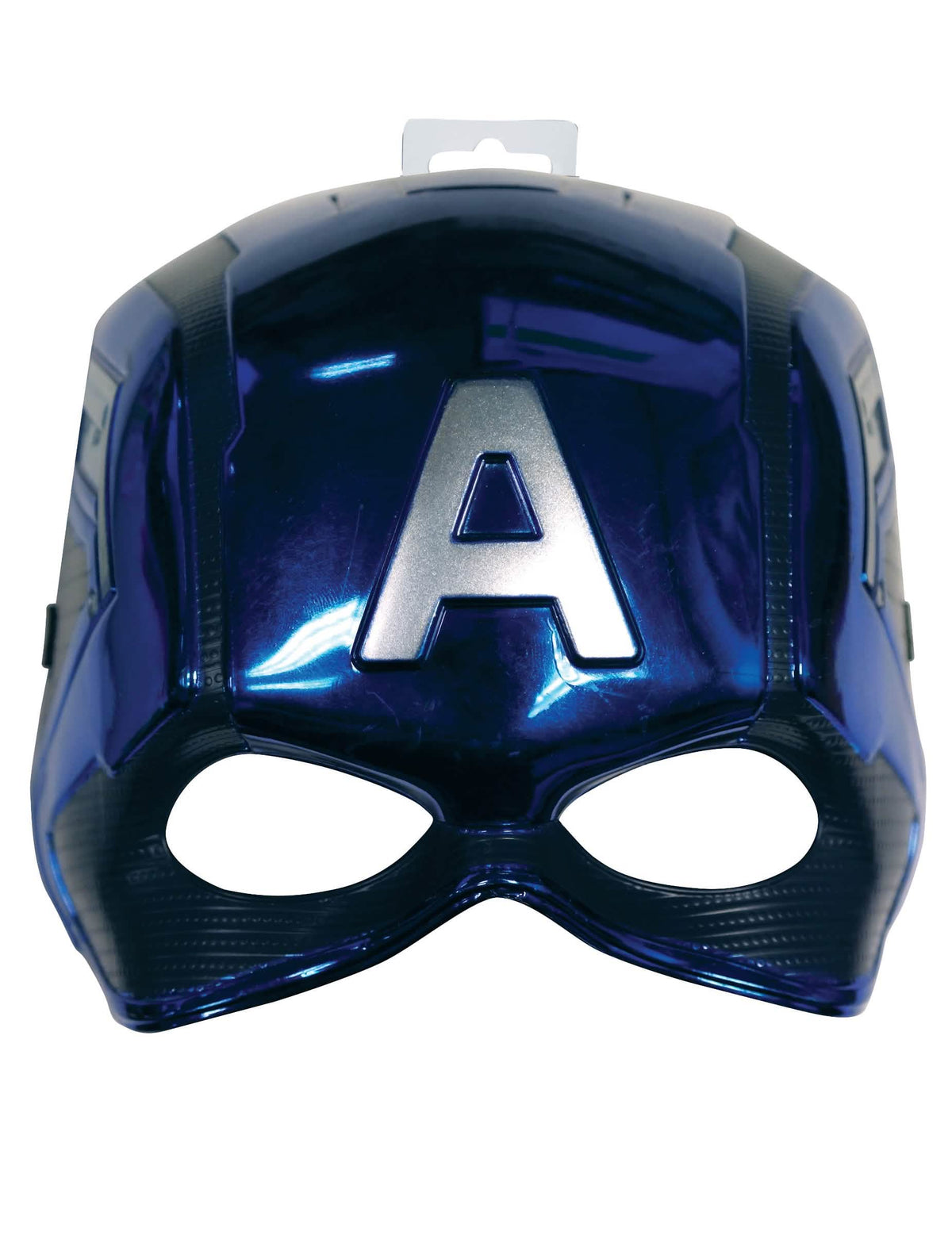 Pohľad spredu na polomasku Captain America