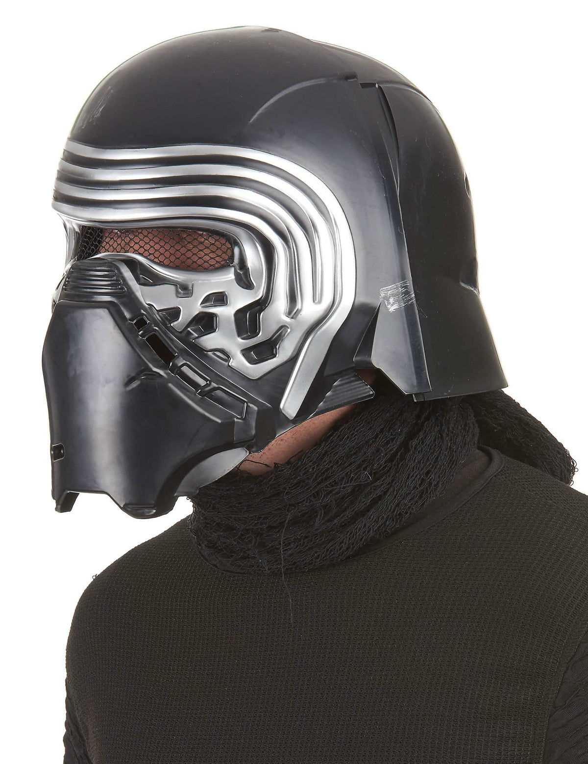 Bočný pohľad na luxusnú masku prilba 2-dielna Kylo Ren Star Wars VII™