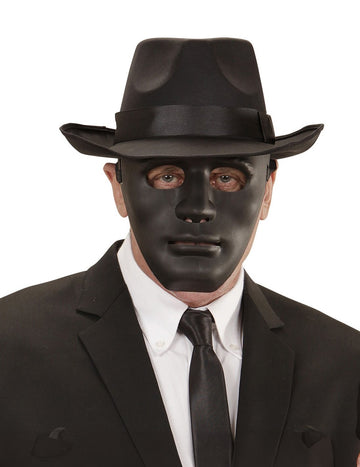 Anonymous čierna maska pre dospelých