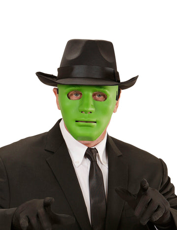 Masque anonyme pour adulte vert