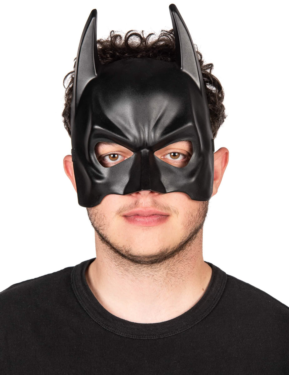 Batman mask The Dark Knight Rises™ pre dospelý čierna z plastu