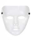 Masque blanc brillant pour adulte
