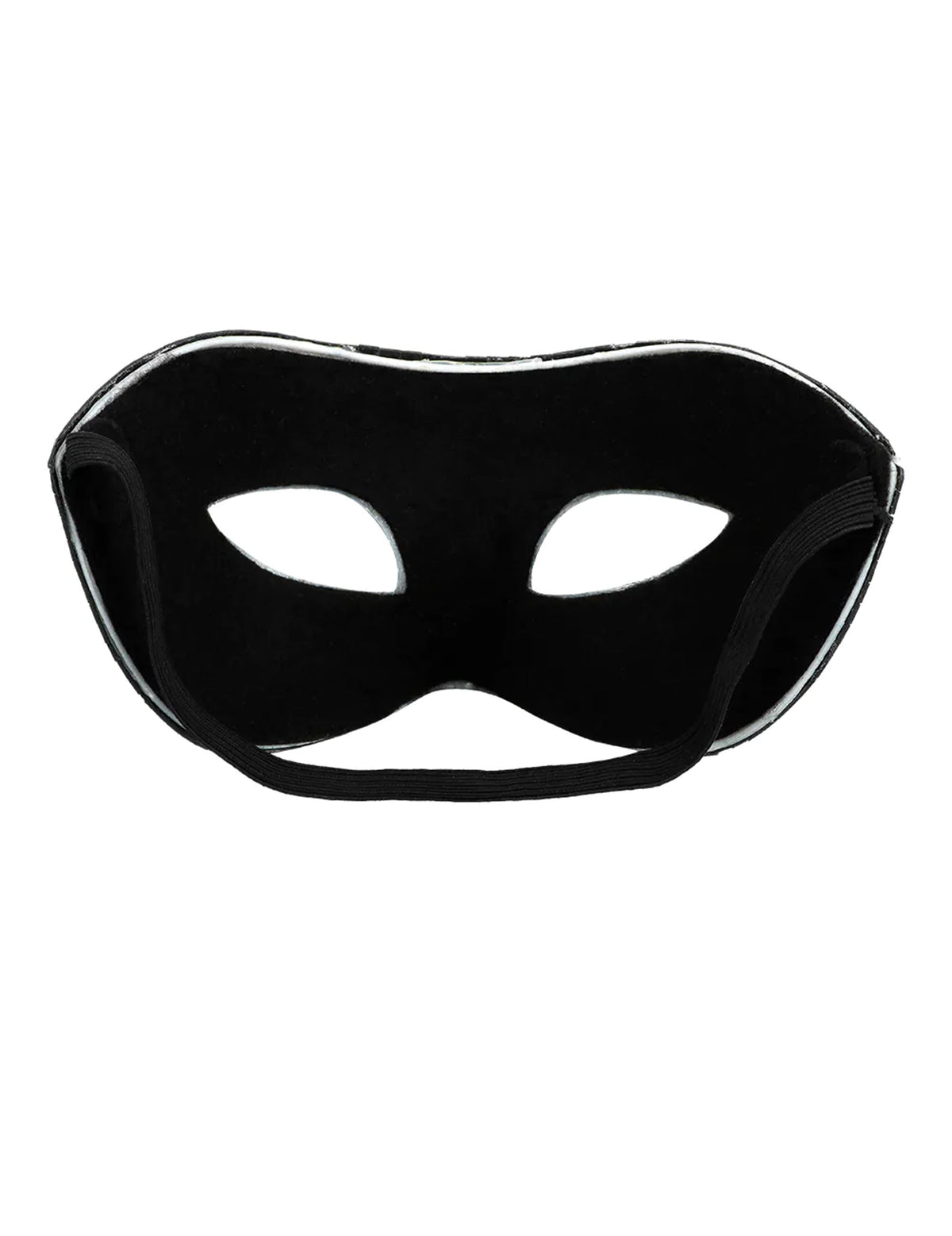 Vue de l'intérieur du masque disco à facettes pour adulte