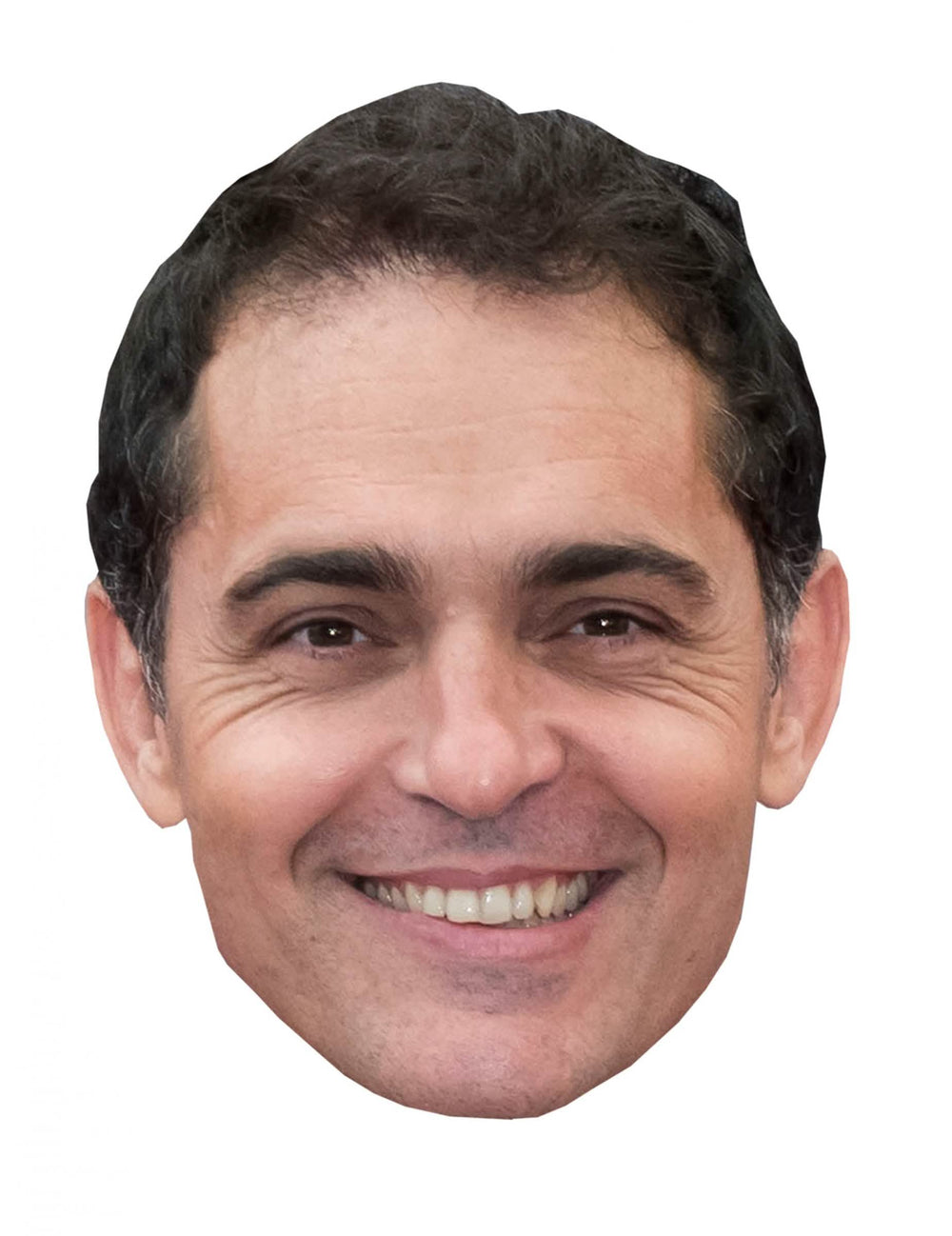 Kartónová maska lupič Pedro Alonso pre dospelý realistická