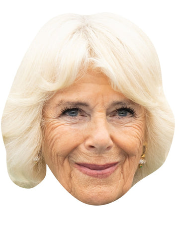 Reine Consort Camilla Cartboard Mask