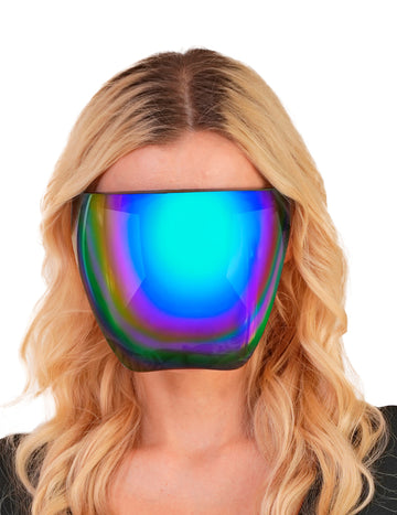 Futuristická maska pre dospelých s úvahami