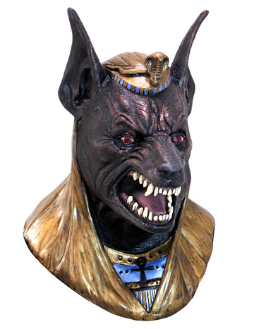 Anubis dospelý maska ​​na celú tvár