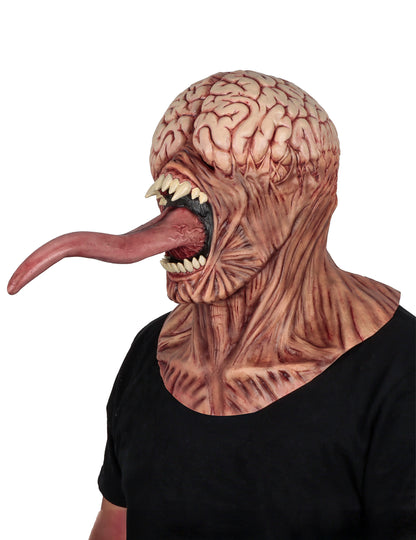 Dospelá zjavná mozgová monštrum plná maska ​​na tvár