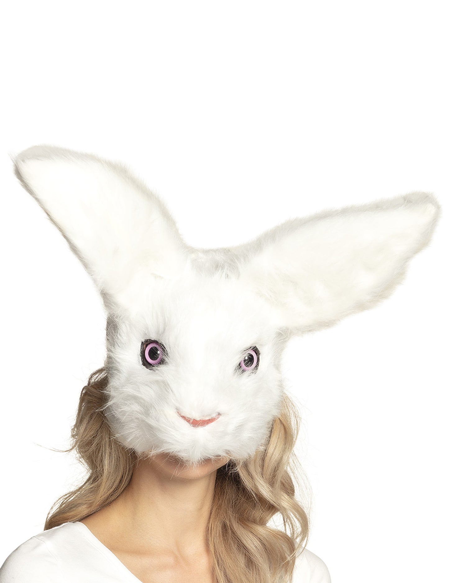 Králiková maska ​​pre dospelých