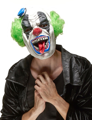 Latexová maska klaun strašná dospelá Halloween
