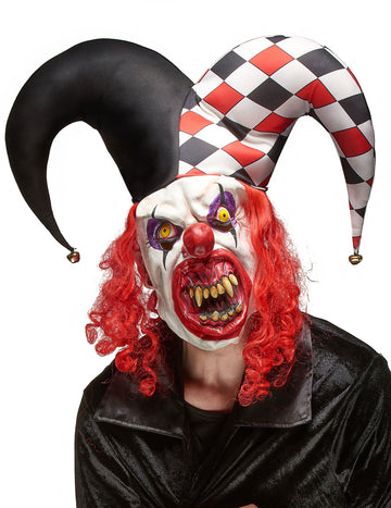Latexová maska desivý dospelý Halloween