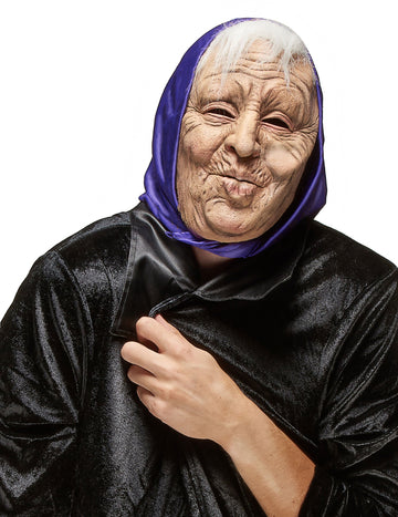 Latexová maska Old Adult Lady