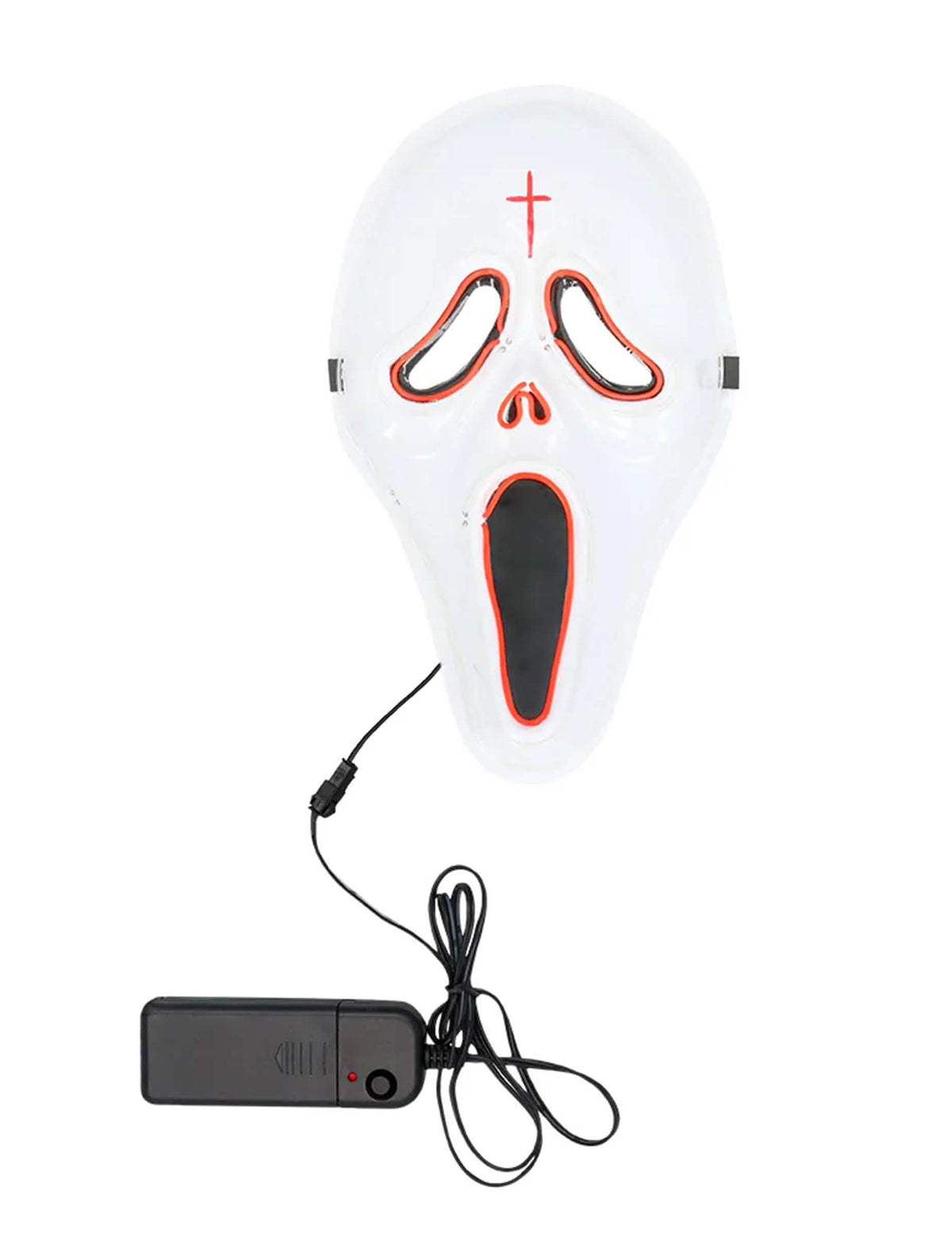 LED maska ducha zabijaka pre dospelých