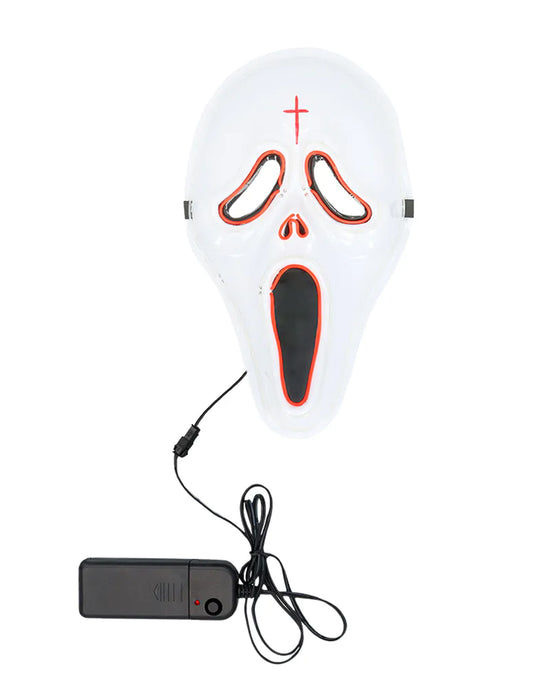 LED maska ducha zabijaka pre dospelých