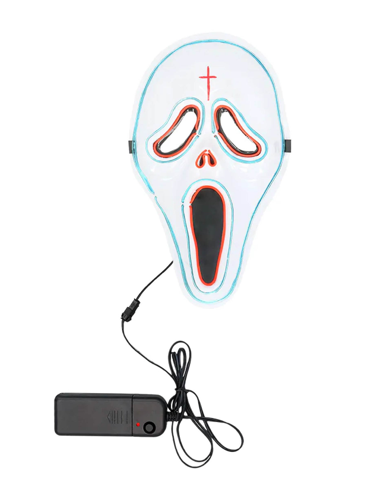 LED maska ducha zabijaka pre dospelých
