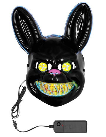 LED maska lapin vrah pre dospelých