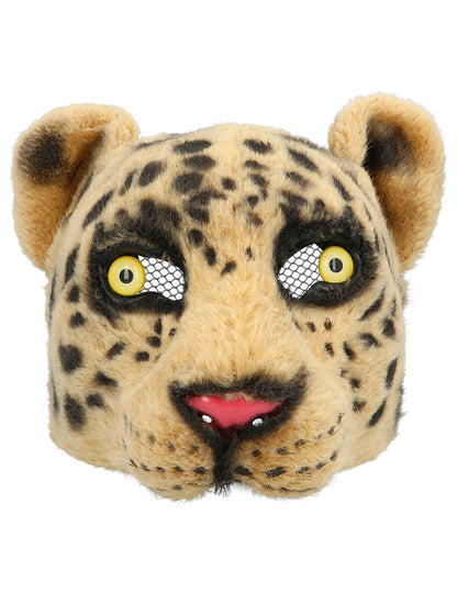Vue de face du Masque Léopard pour adultes et enfants