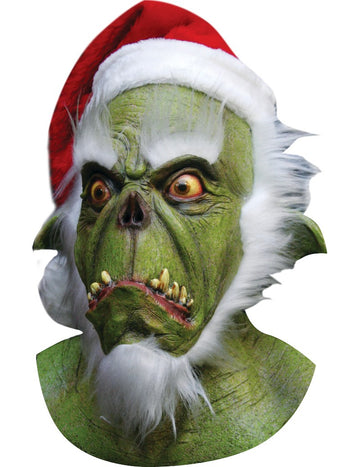 Masque père noël monstrueux adulte Halloween