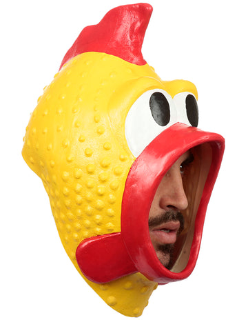 Dospelá plastová kuracia maska