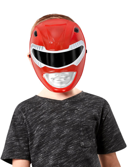 Detská červená maska Power Rangers