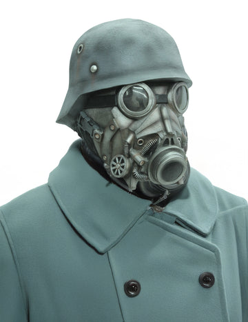 Maska pre chemickú vojnu pre dospelých
