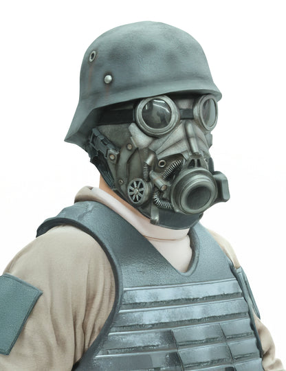 Maska pre chemickú vojnu pre dospelých