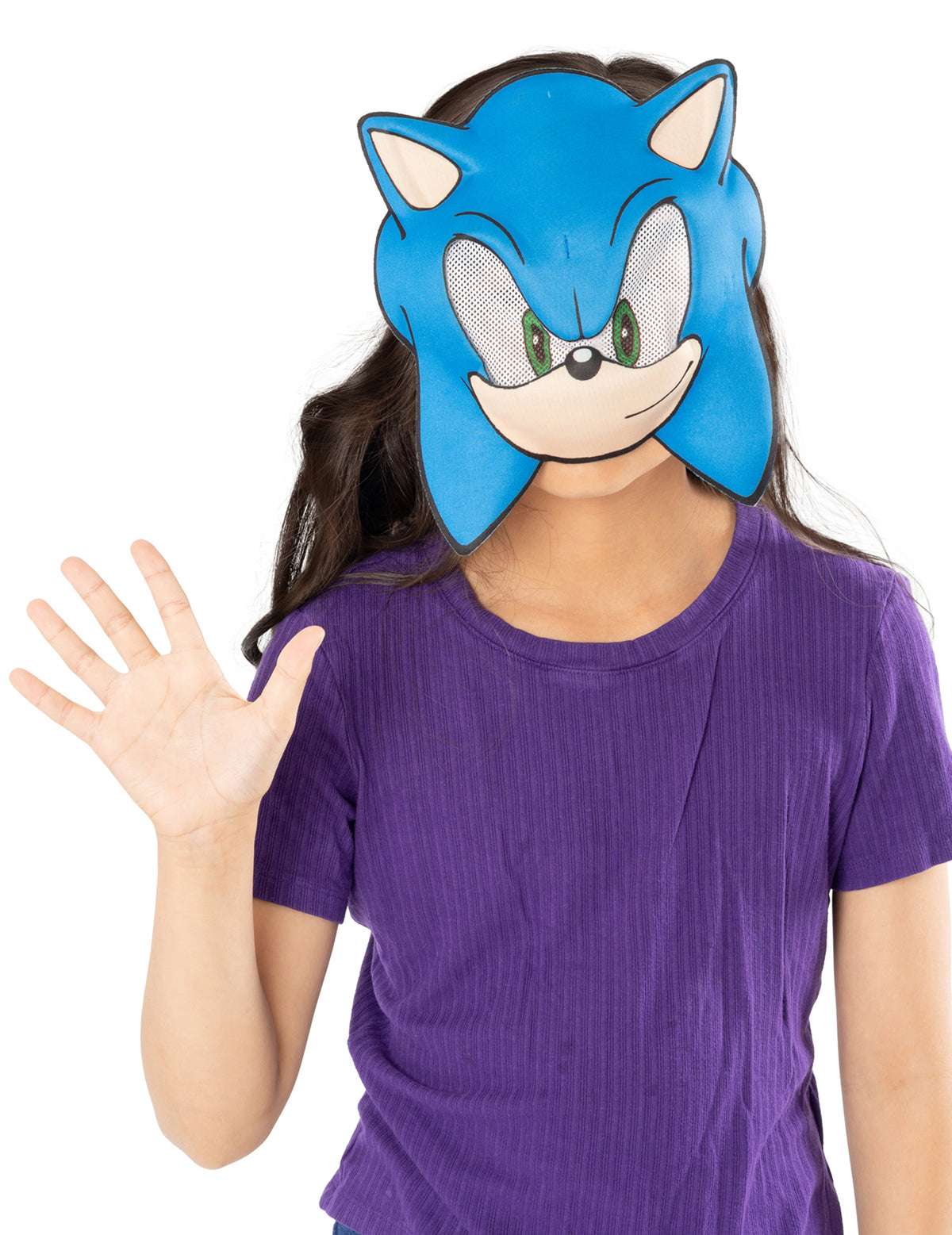 Masque Sonic™ pour enfant bleu