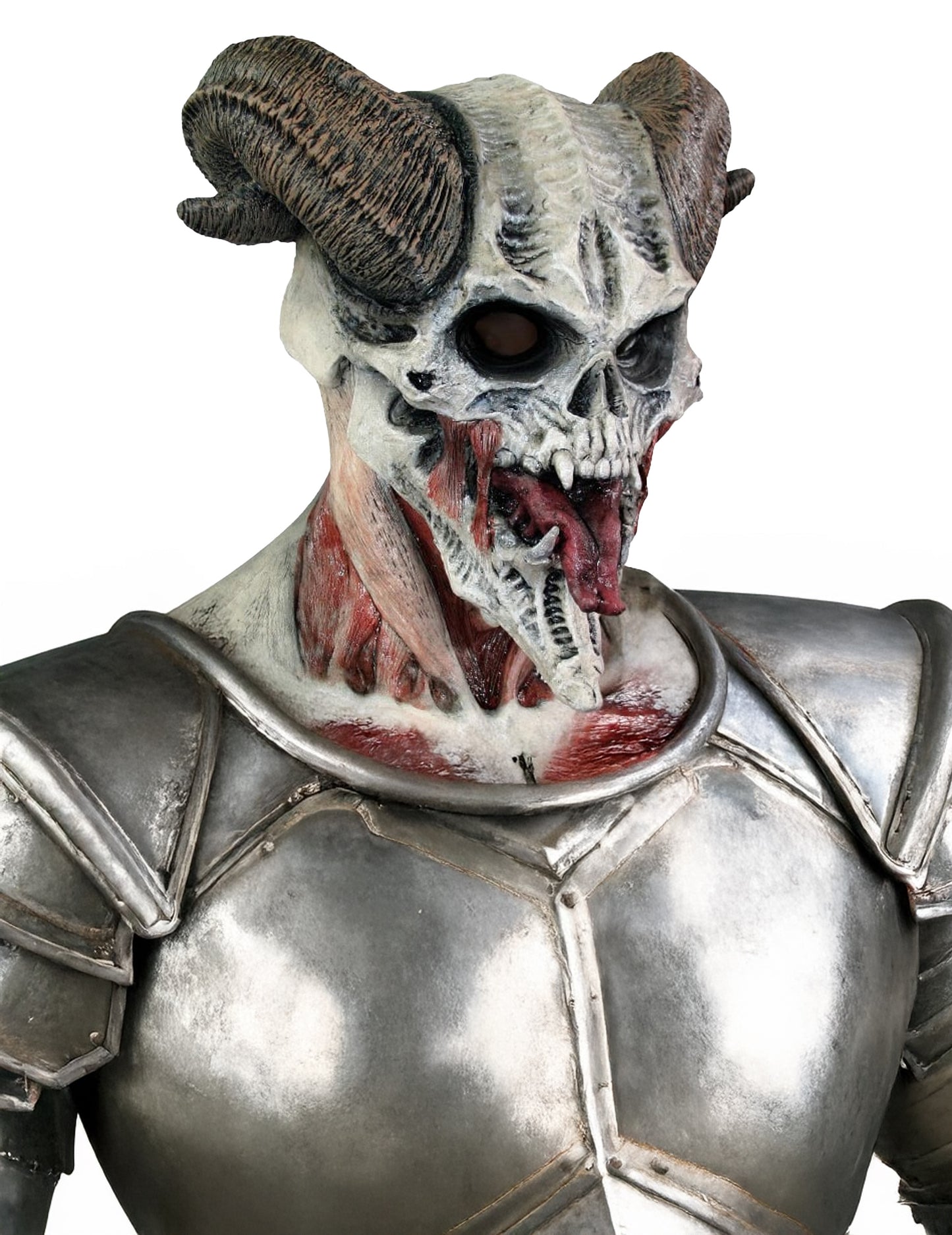 Diabolská kostra maska ​​pre dospelých Halloween