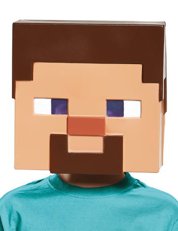 Detská maska Steve Minecraft