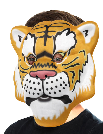 Detská maska ​​hlavy Tiger