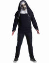 Masque The Nun™ pour adulte noir et blanc avec voile
