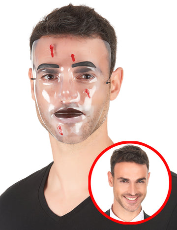 Priehľadná maska Vplyv dospelých loptičiek