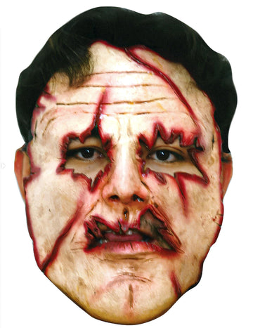Halloween pre dospelých strih na tvár masku