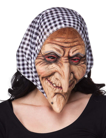 Maska starej čarodejnice pre dospelých