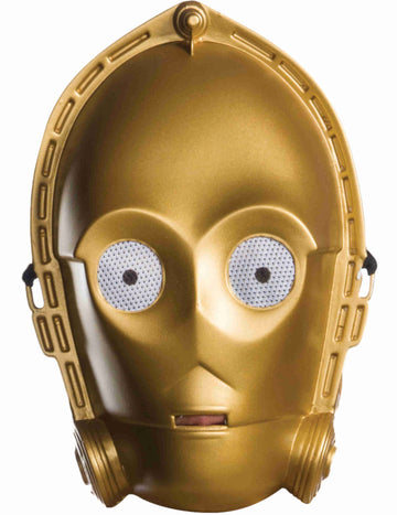 Vintage c3po maska ​​dospelých