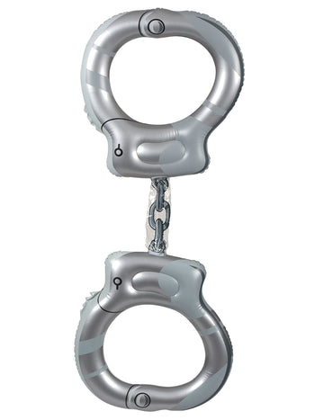 Menottes gonflables géantes grises