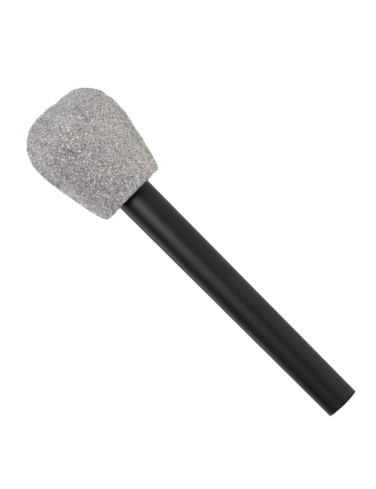 Strieborné trblietavé mikro v štýle 80. rokov