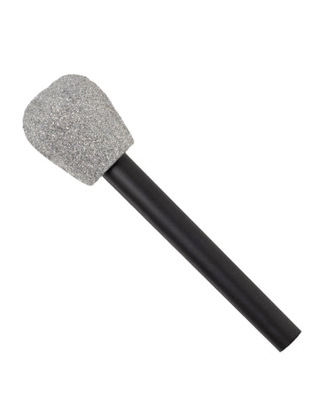 Strieborné trblietavé mikro v štýle 80. rokov