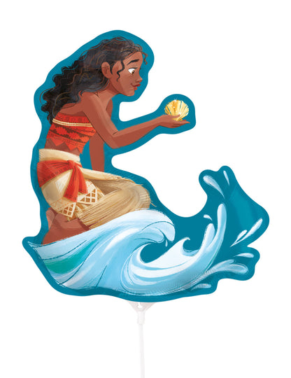 Mini hliníkový balón Vaiana™ 22 x 37 cm