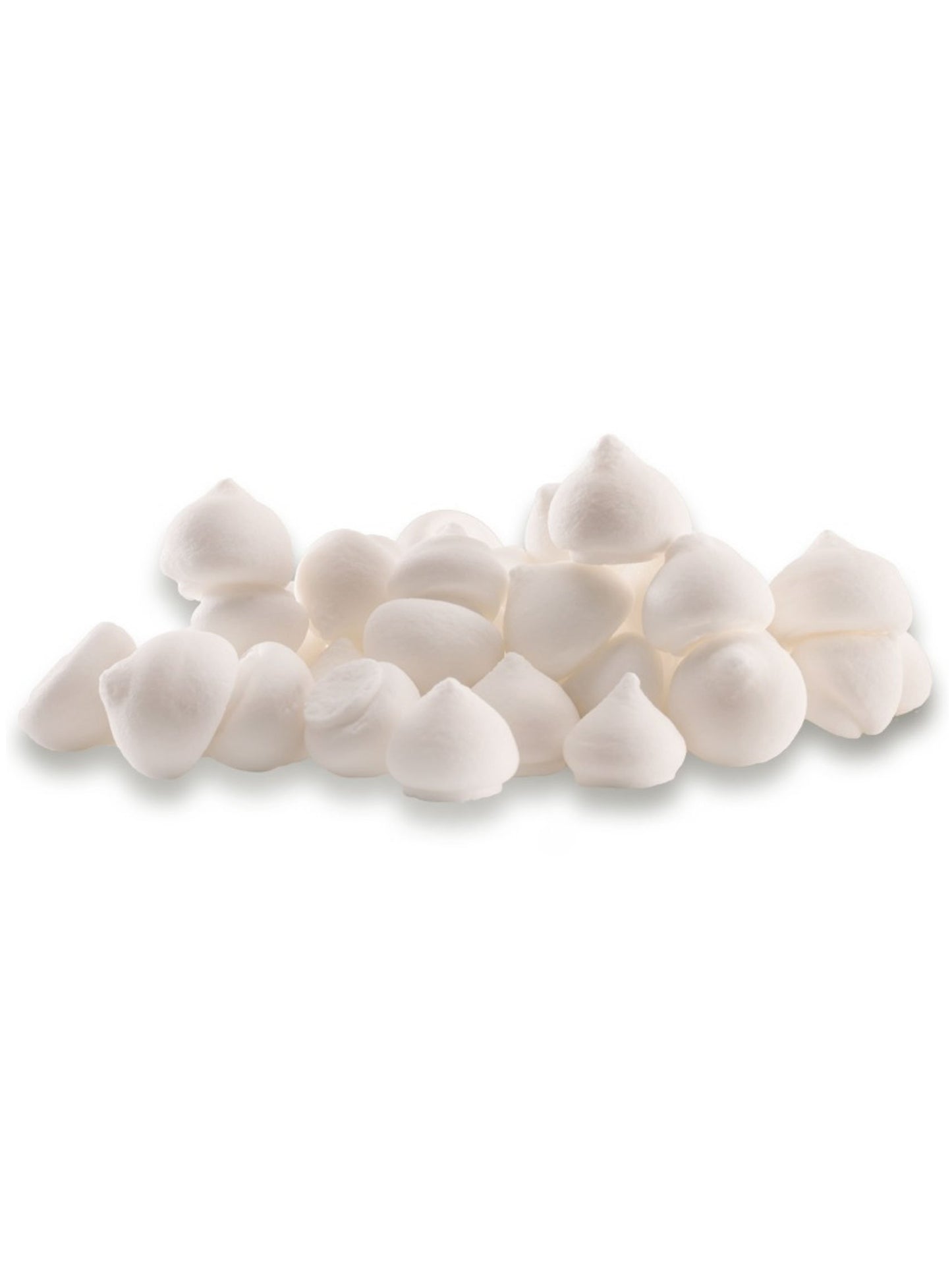 Mini biele pusinky na zdobenie tort 90 g bez lepku 