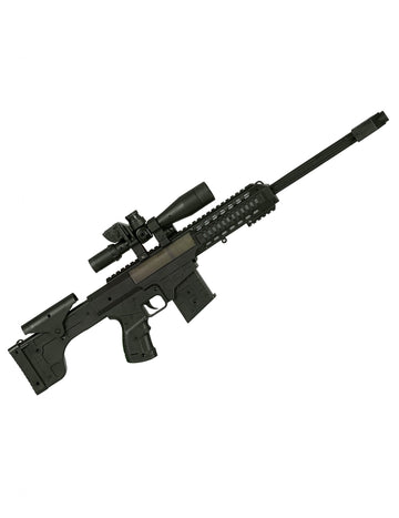 Detský čierny plastový guľomet