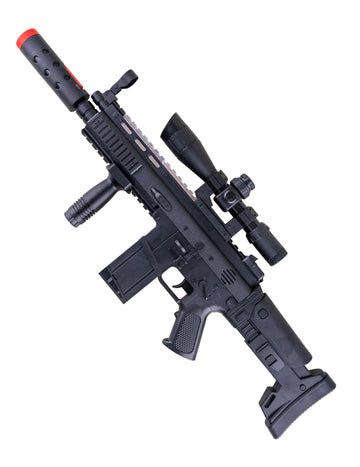 Guľomet so zvukovým a ľahkým dymovým efektom