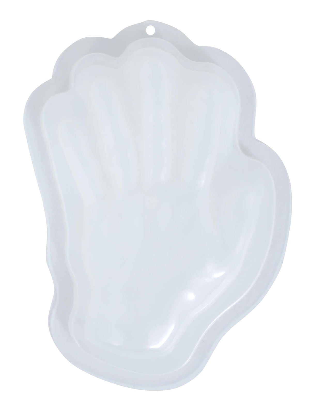 Vue de dos du moule à gelée en forme de main