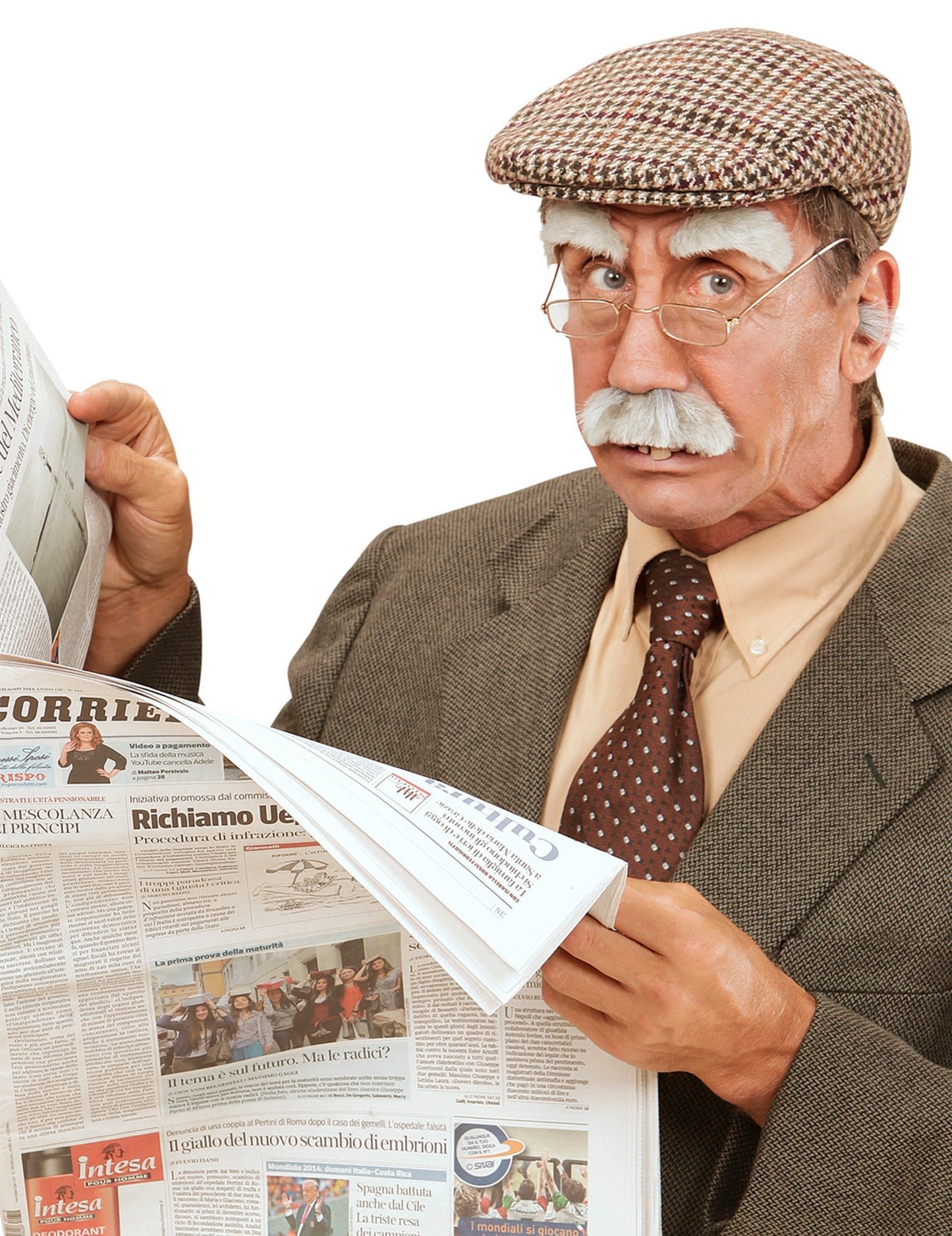 Fúzy a staré staré dospelé módne módne