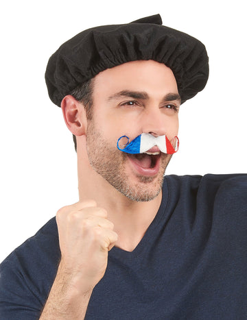 Fúzy podporujú Francúzsko dospelý