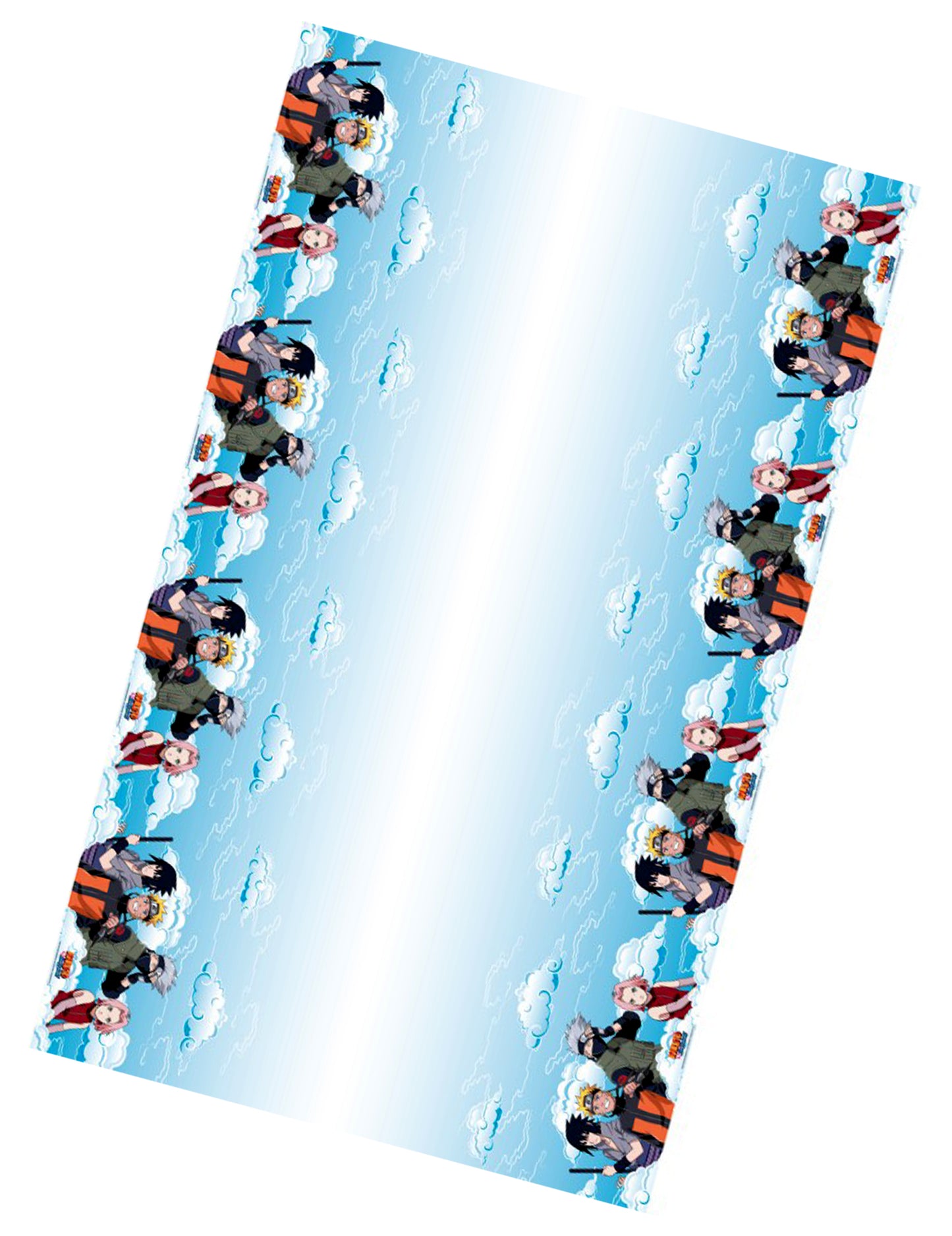 Recyklovateľný papierový obrus Naruto Shippuden™ 136 x 228 cm